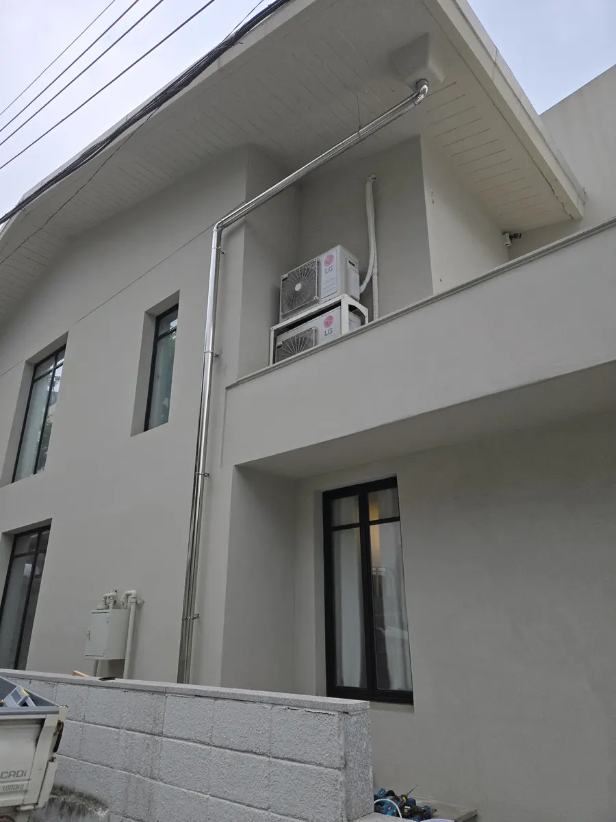 수원 다세대주택 우수관수리 현장 사진 1