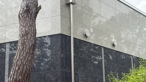 우수관 낙엽망